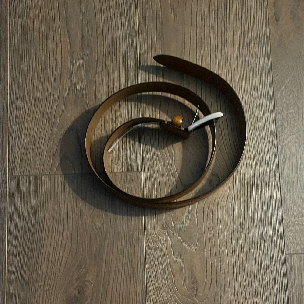 Classic Brown Leather Belt